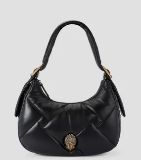 9355_Kurt Geiger Bolso Hobo capitonado en piel Mujer