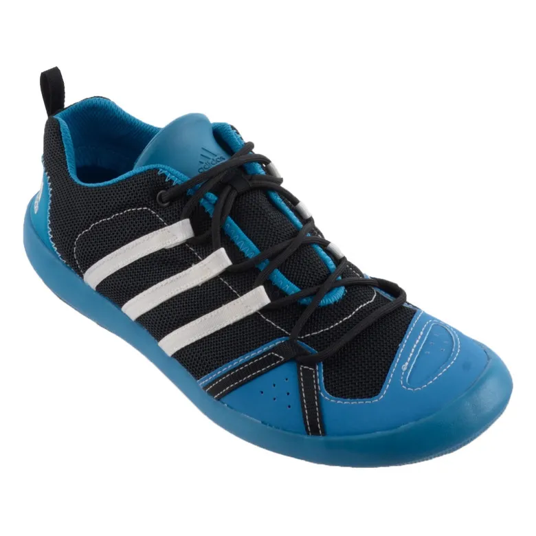 ADIDAS BOAT LACE KIDS "BLACKBLUE"