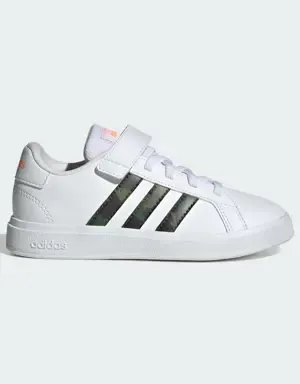 Adidas Zapatilla Grand Court Lifestyle Court Elastic Lace and Top Strap