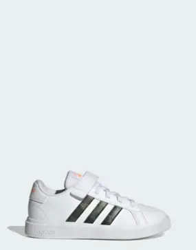 Adidas Zapatilla Grand Court Lifestyle Court Elastic Lace and Top Strap