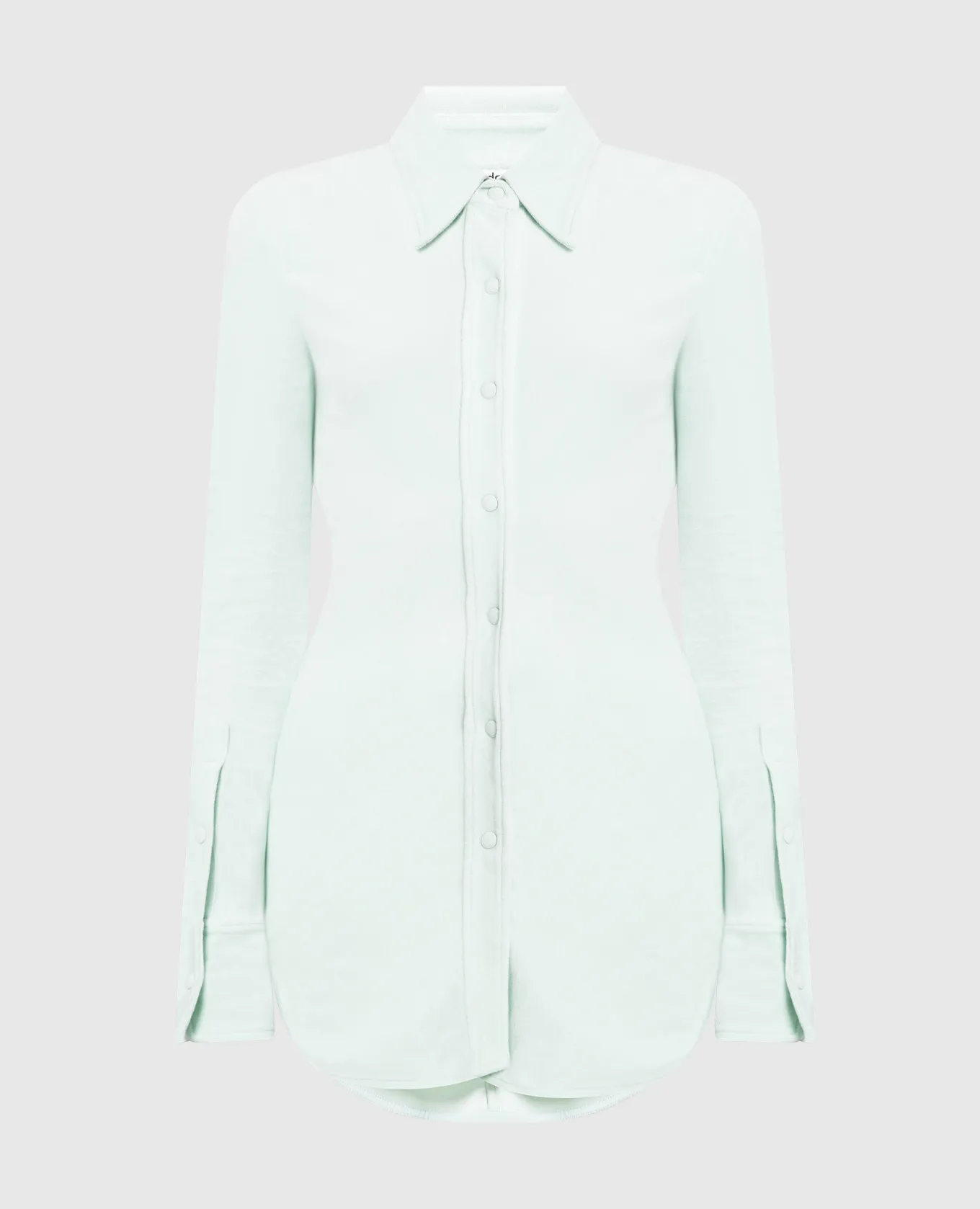 Alexander Wang Green fitted shirt