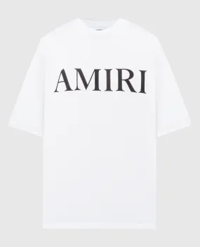 AMIRI White Core t-shirt with contrast logo print