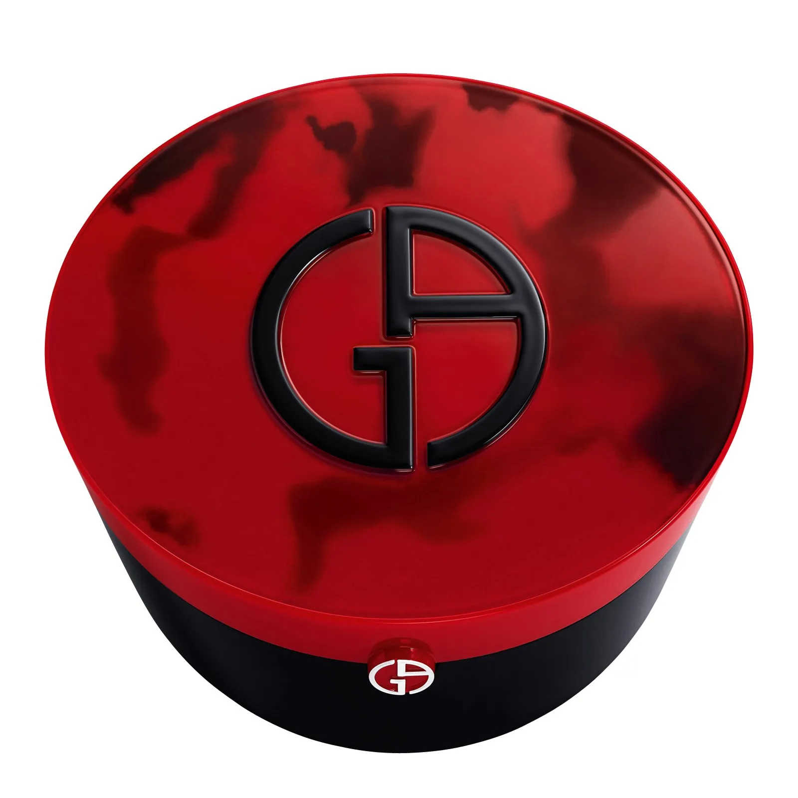 ARMANI CUSHION TO GO COUTURE  RED CUSHION ESTUCHE EN   ROUGE MALACHITE