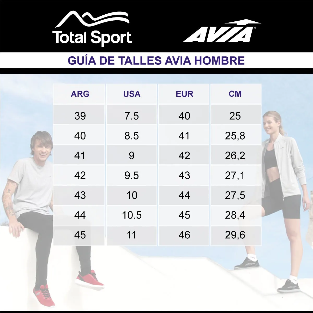 Avia Zapatillas Sprint – Hombre – 0840011