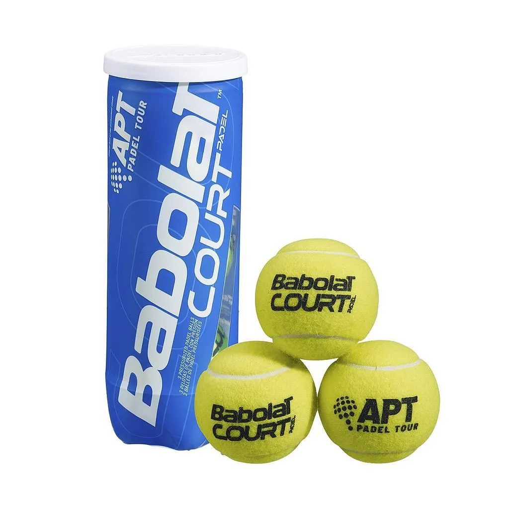 Babolat Padel Pelotas Court_Padel_X3 Amarillo