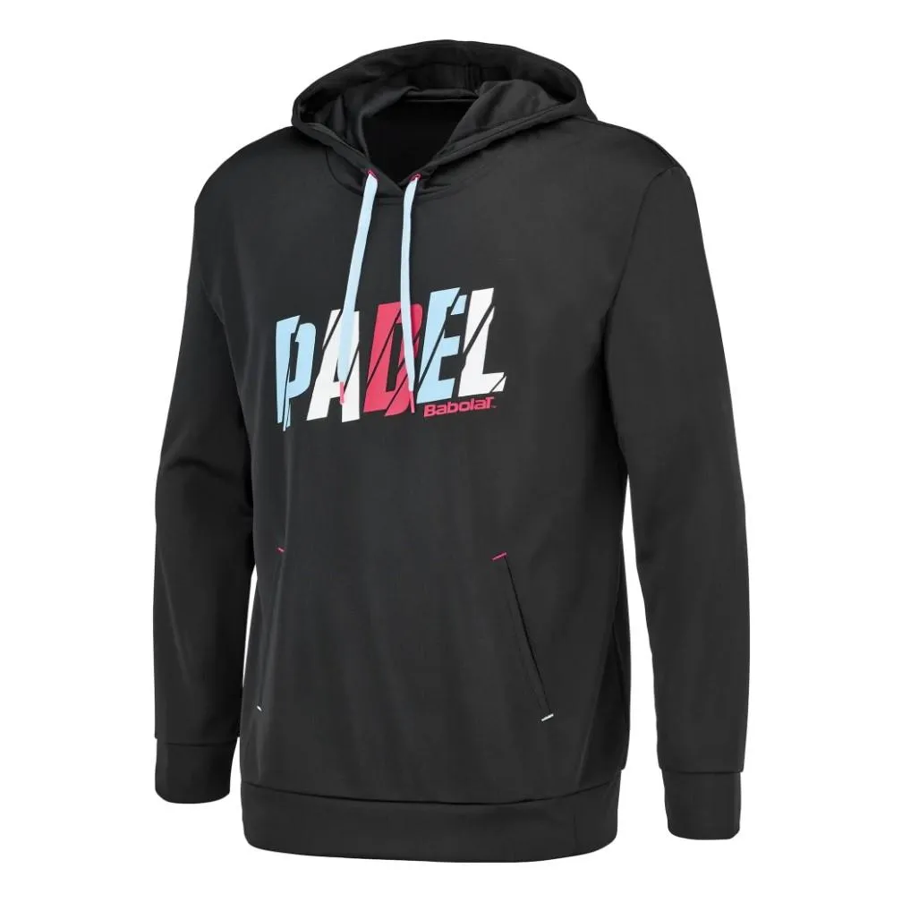 Babolat Padel Sweat_Shirt Masculino Padel_Hood_Sweat Black/Black