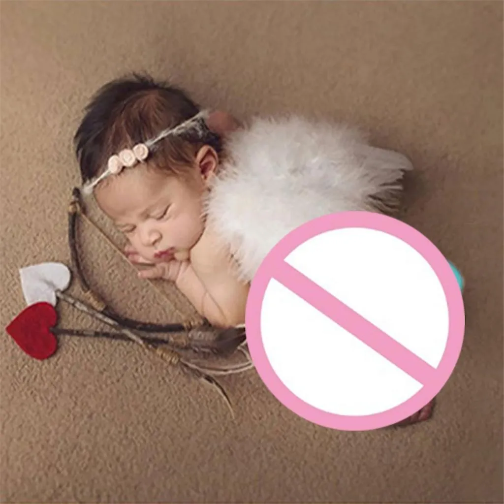 Baby Angel Cupid Costume Performance Angel Outfits Photography Props For Kids