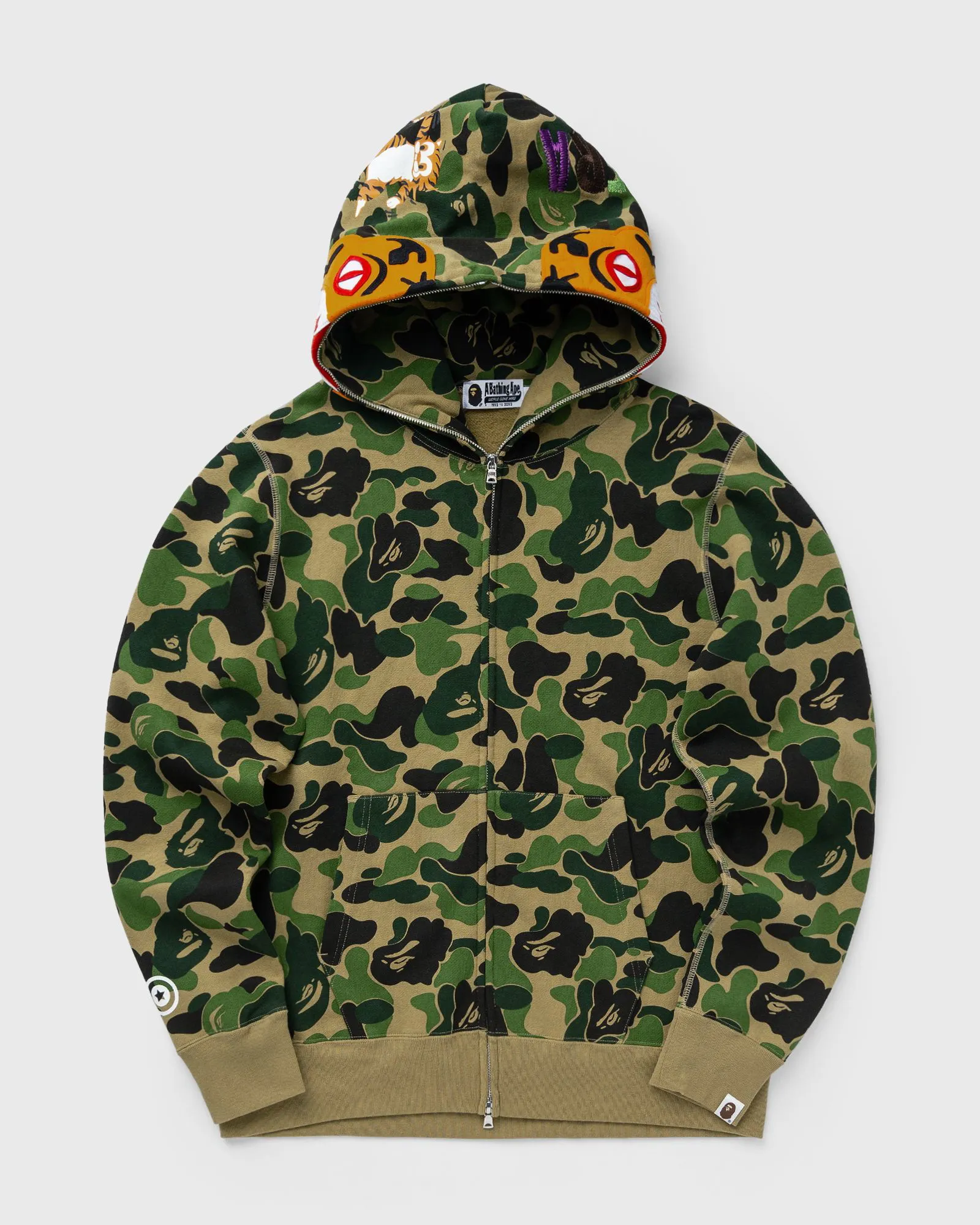 BAPE ABC CAMO TIGER Full Zip Hoodie