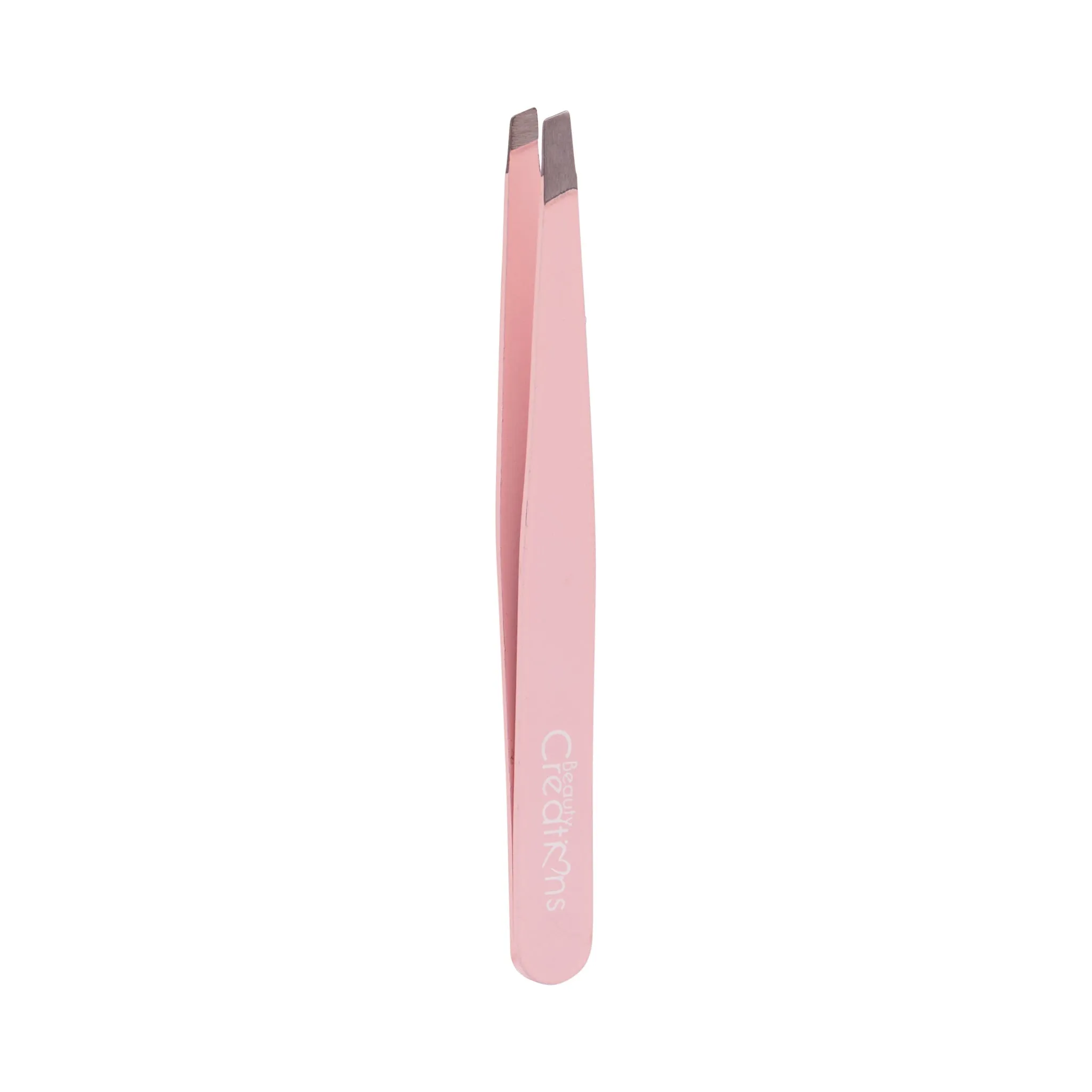 BEAUTYCREATIONS Eyebrow Tweezer Light Pink Pinzas para Cejas