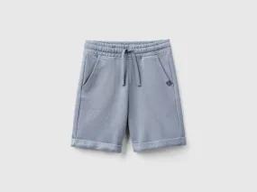 Bermudas de felpa de 100 % algodón