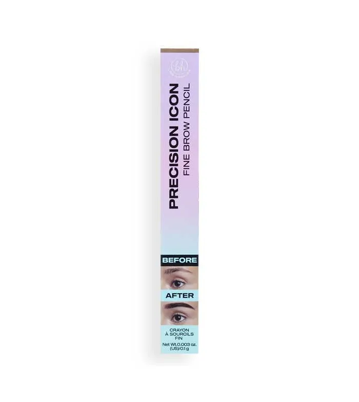 BH Cosmetics - Lápiz para cejas Precision Icon Fine Brow - Medium Brown