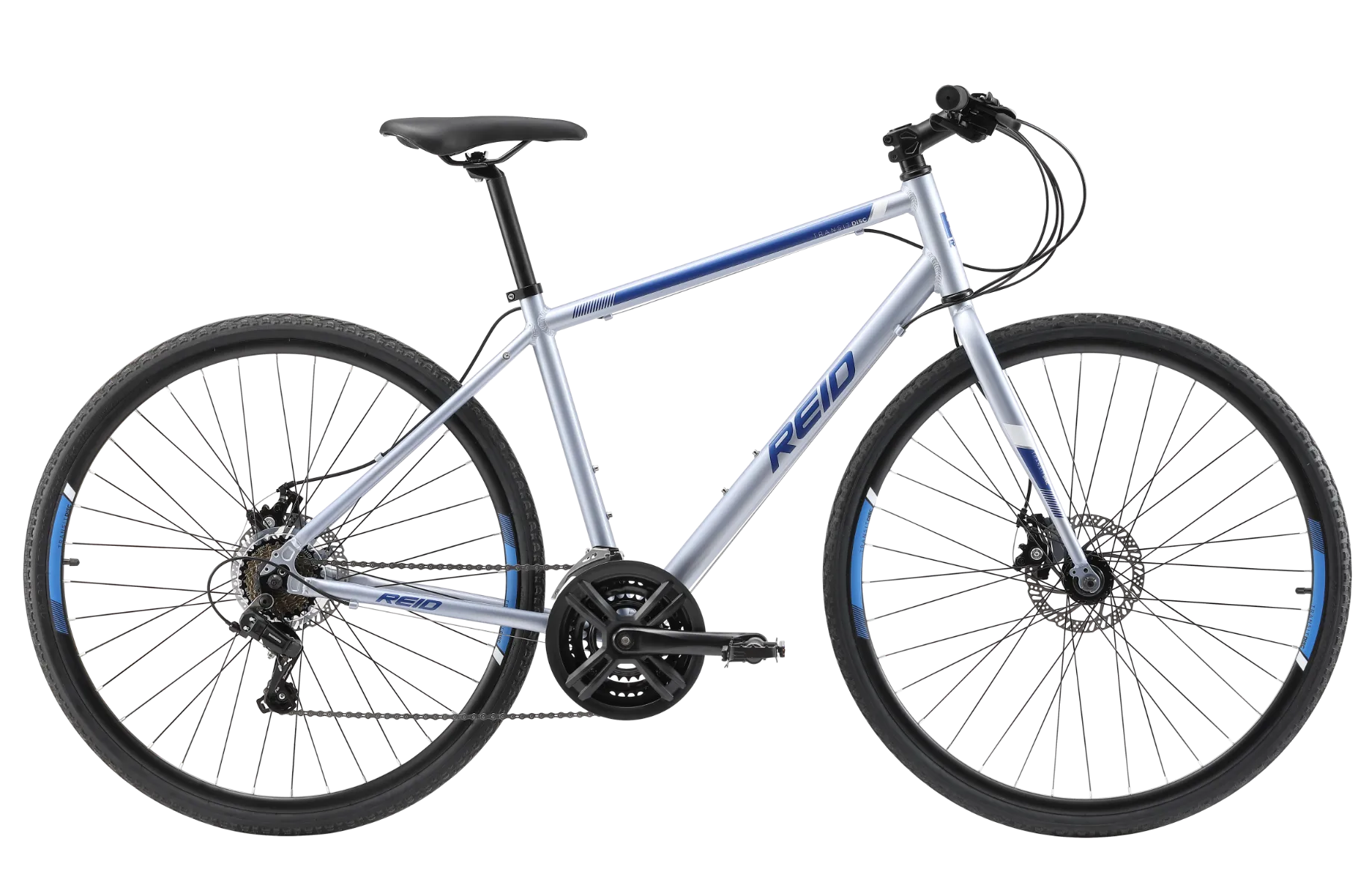 Bicicleta Urbana Reid Transit Disc Gris