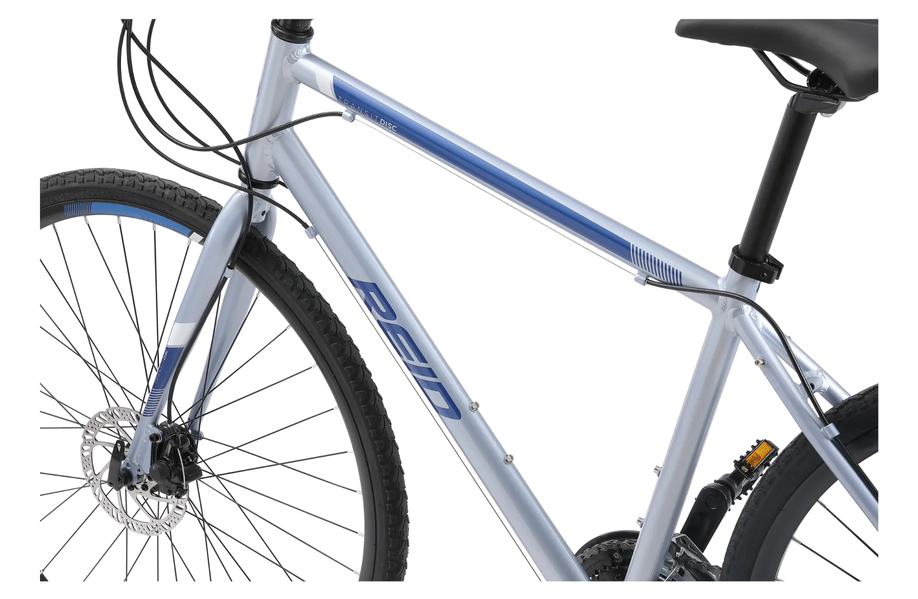 Bicicleta Urbana Reid Transit Disc Gris