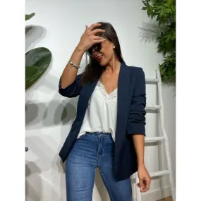 Blazer Frunces BIANCA Marino