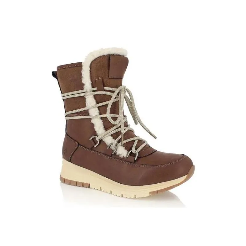 Bota de apres-ski Kimberfeel Wanda (Beige) mujer