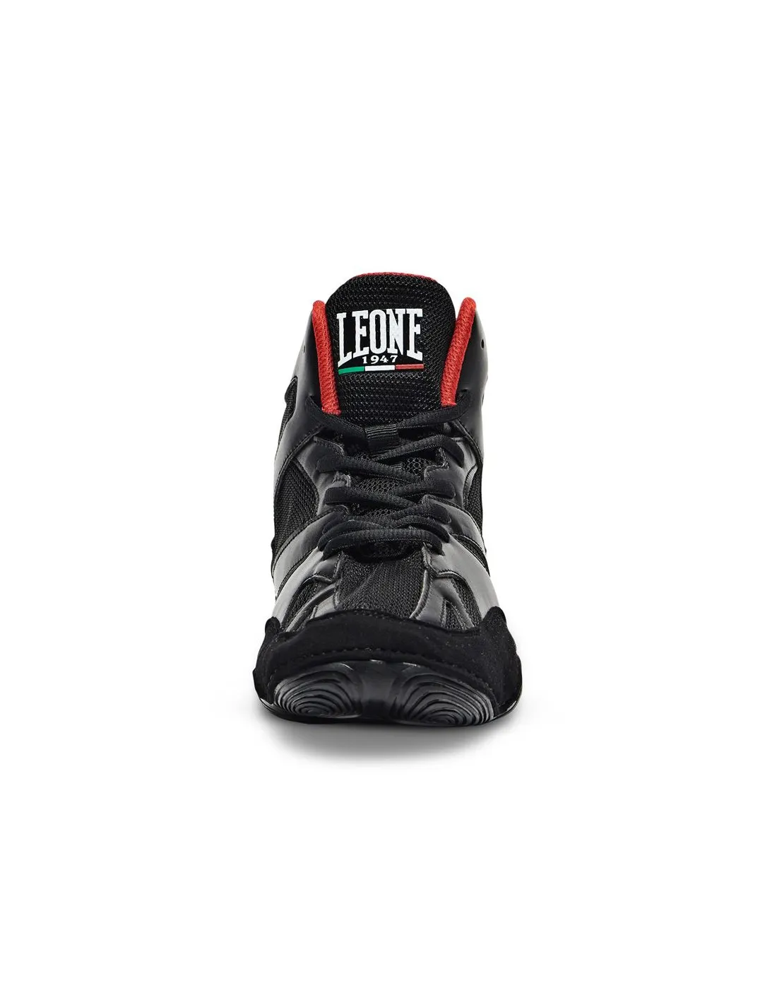 Bota de Boxeo Leone Bota Luchador Negro