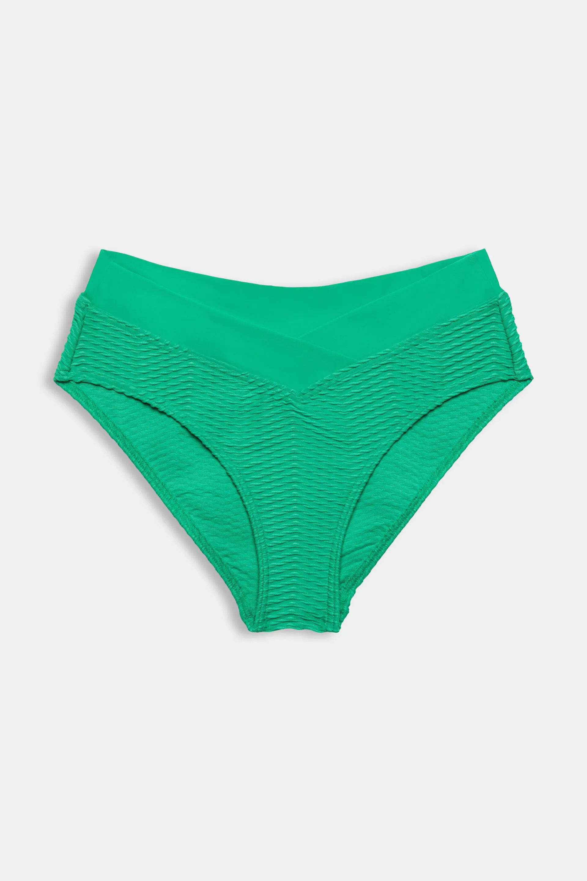 Braguita de bikini de tejido reciclado con textura