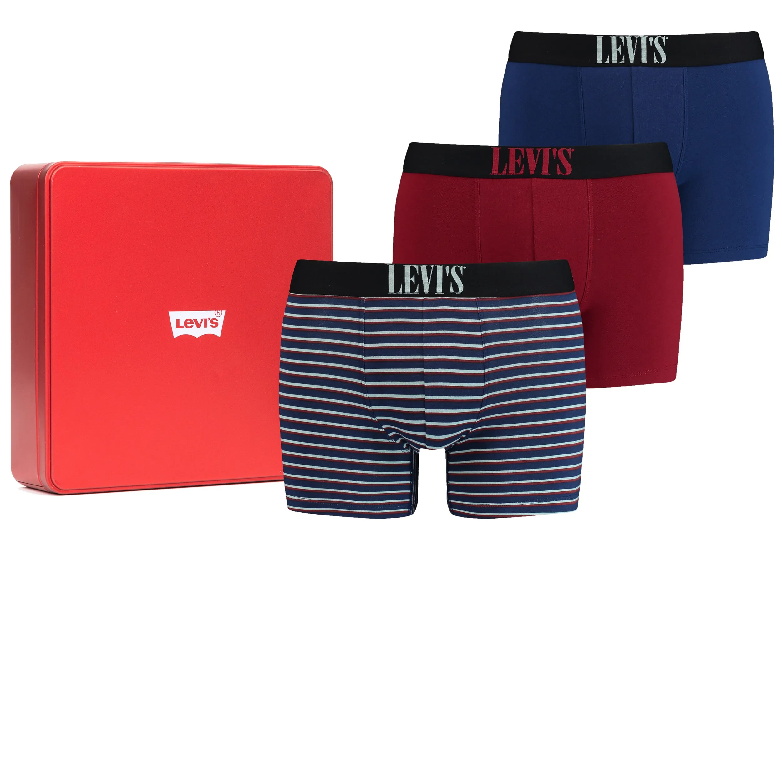 CAJA REGALO CON 3 PARES DE CALZONCILLOS HOMBRE LEVI'S