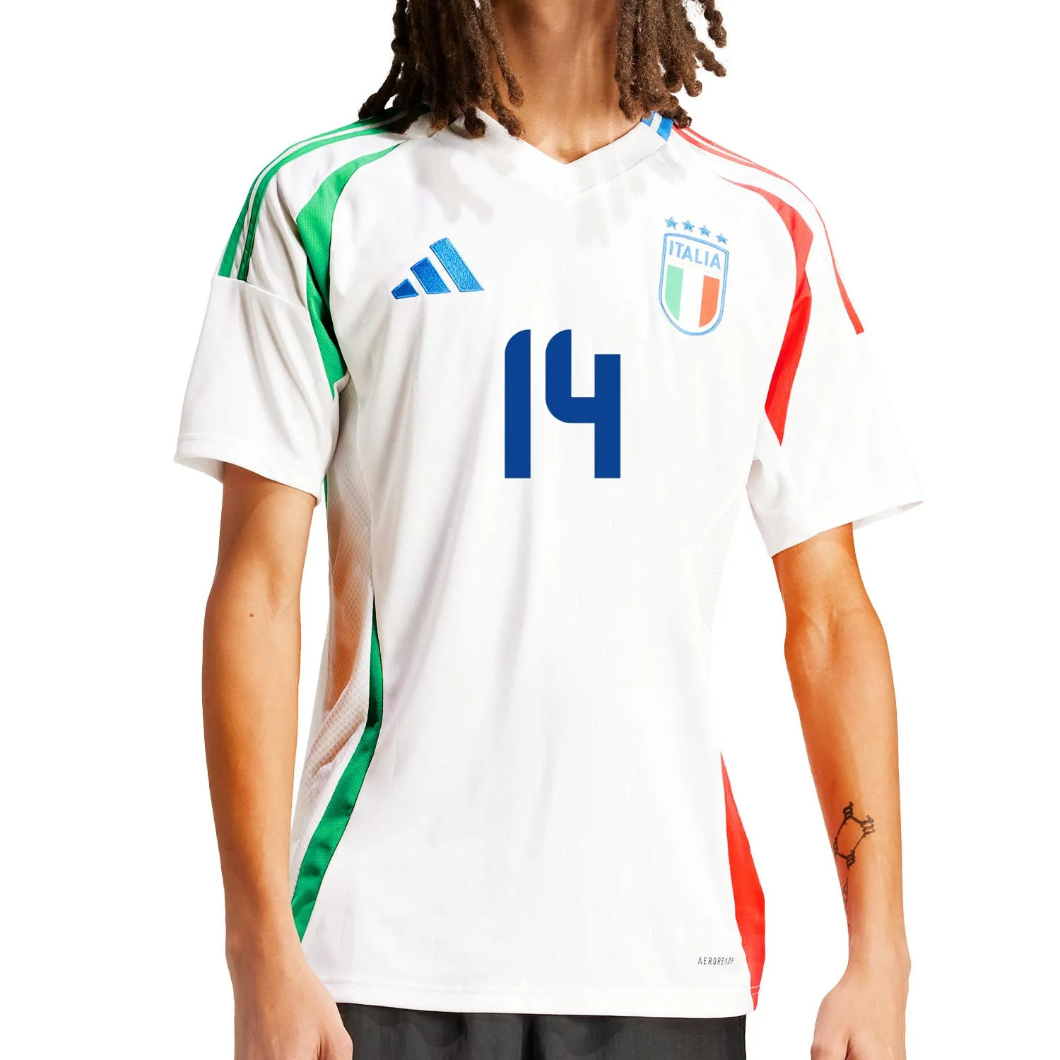 Camiseta adidas 2a Italia 2024 CHIESA-14