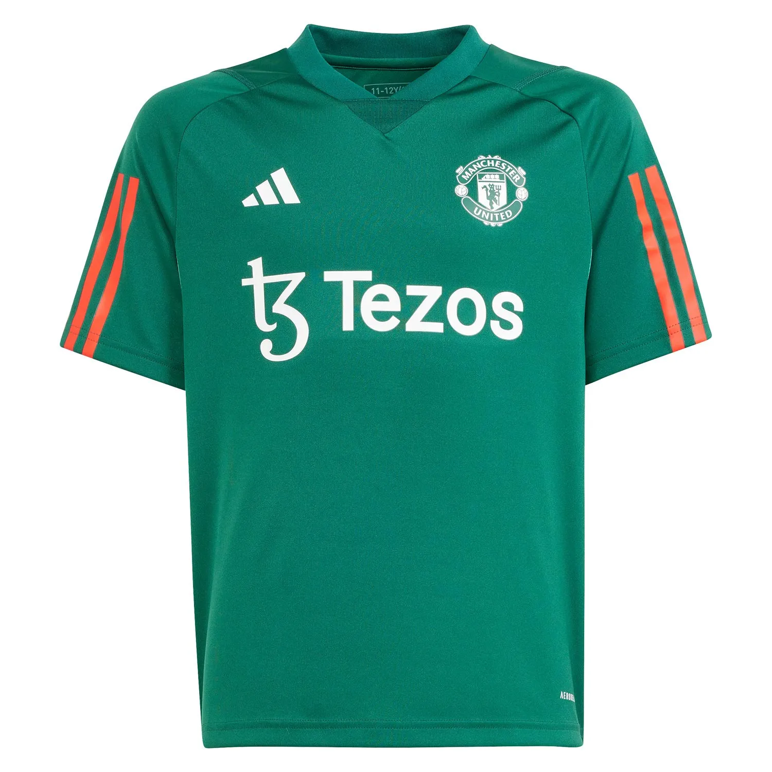 Camiseta adidas niño Manchester Utd entreno