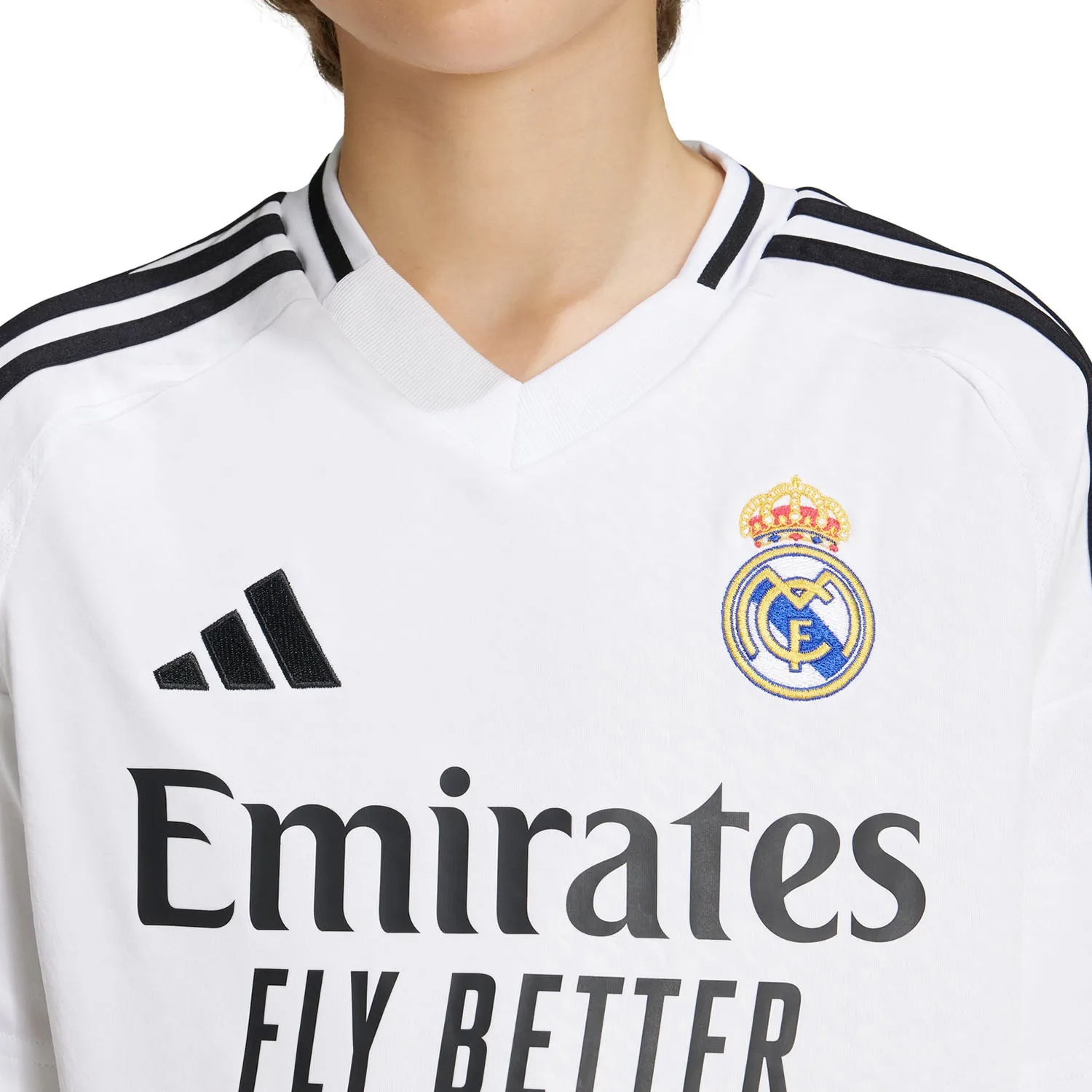 Camiseta adidas Real Madrid niño Rodrygo 2024 2025