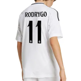 Camiseta adidas Real Madrid niño Rodrygo 2024 2025