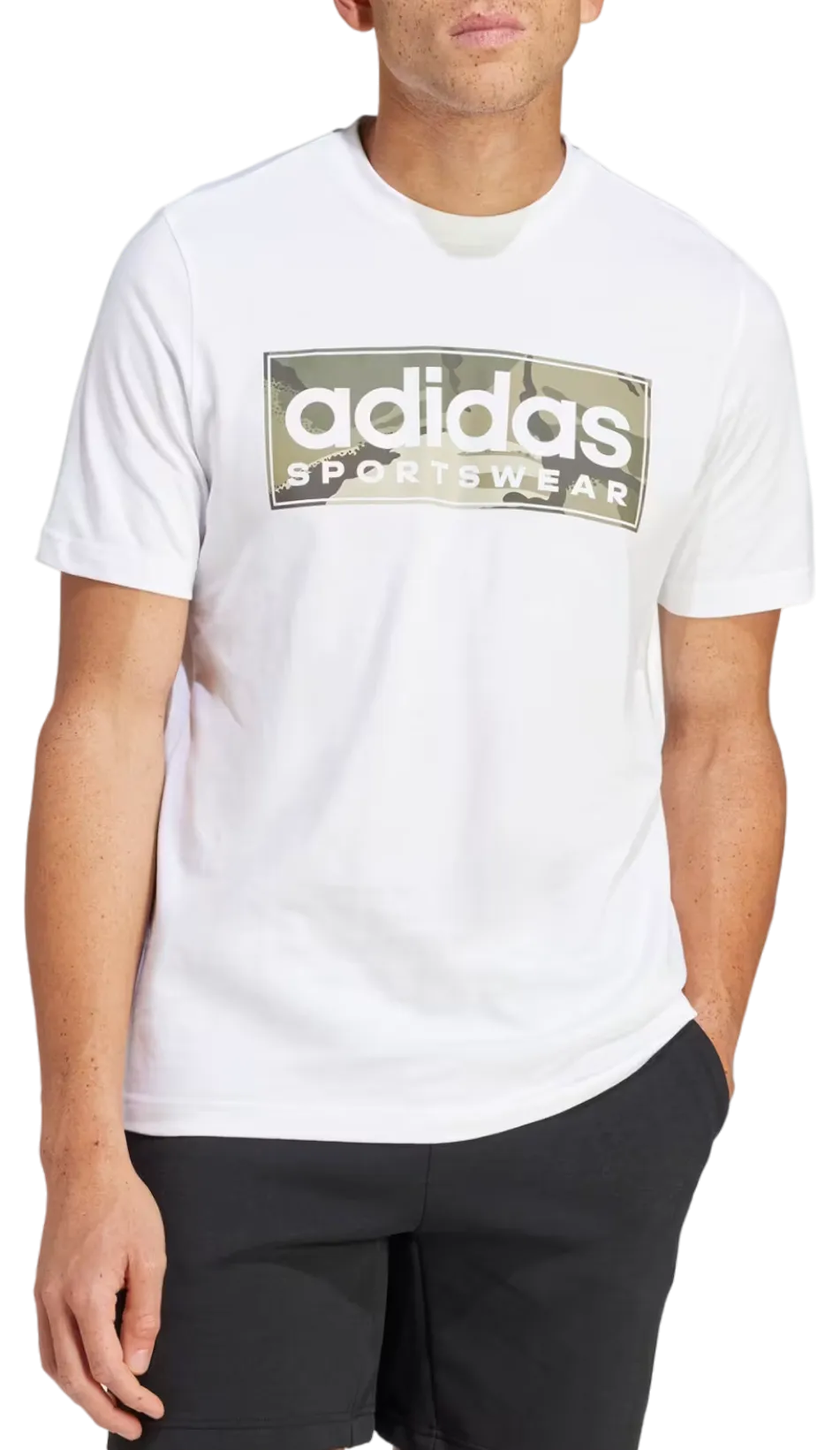 Camiseta adidas Sportswear Camo Linear Graphic