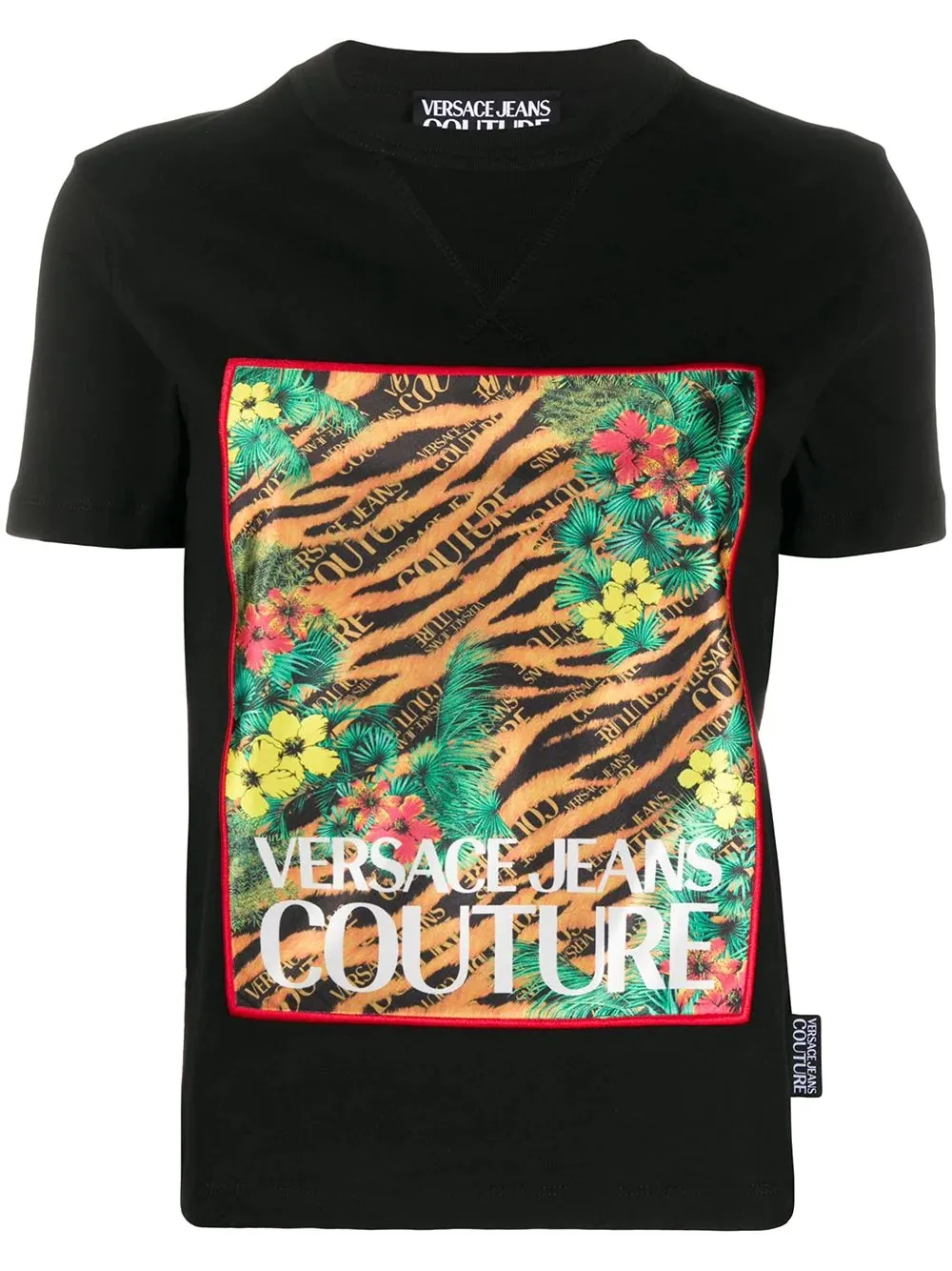 Camiseta de mujer Versace Jeans Couture tropical tiger