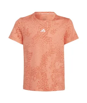 camiseta de Running adidas AEROREADY Allover Print 3 bandas niña