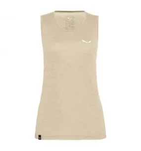 Camiseta de tirantes Salewa Puez Graphic Dry (avena) mujer