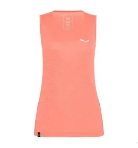 Camiseta de tirantes Salewa Puez Graphic Dry (Lantana pink melange) mujer