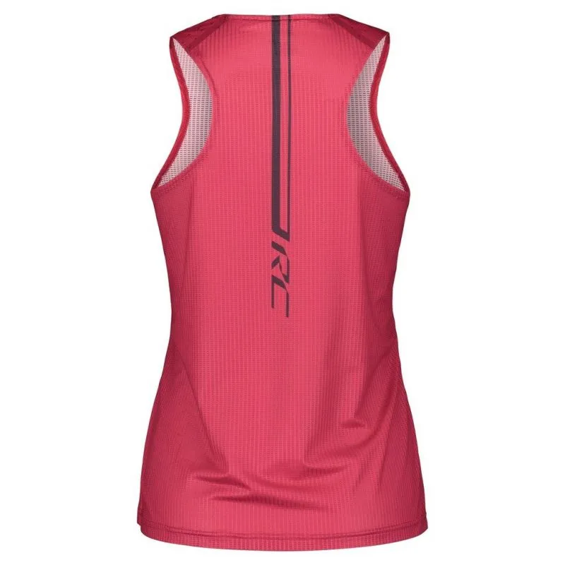 Camiseta de tirantes Scott Rc Run (rosa carmín/morado oscuro) Mujer