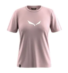 Camiseta Salewa SOLID DRY W T-SHIRT. (céfiro) Mujer