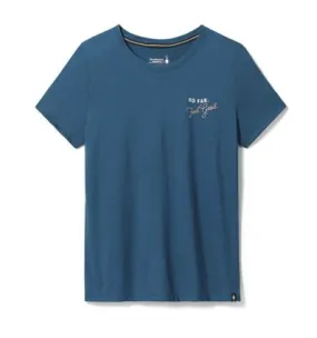 Camiseta Smartwool Denver Skyline (azul crepúsculo) mujer