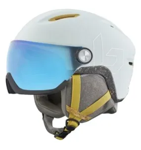 Casco de esquí con visera Bollé ECO V-ATMOS (Ice White Matte) Cat. 1-3