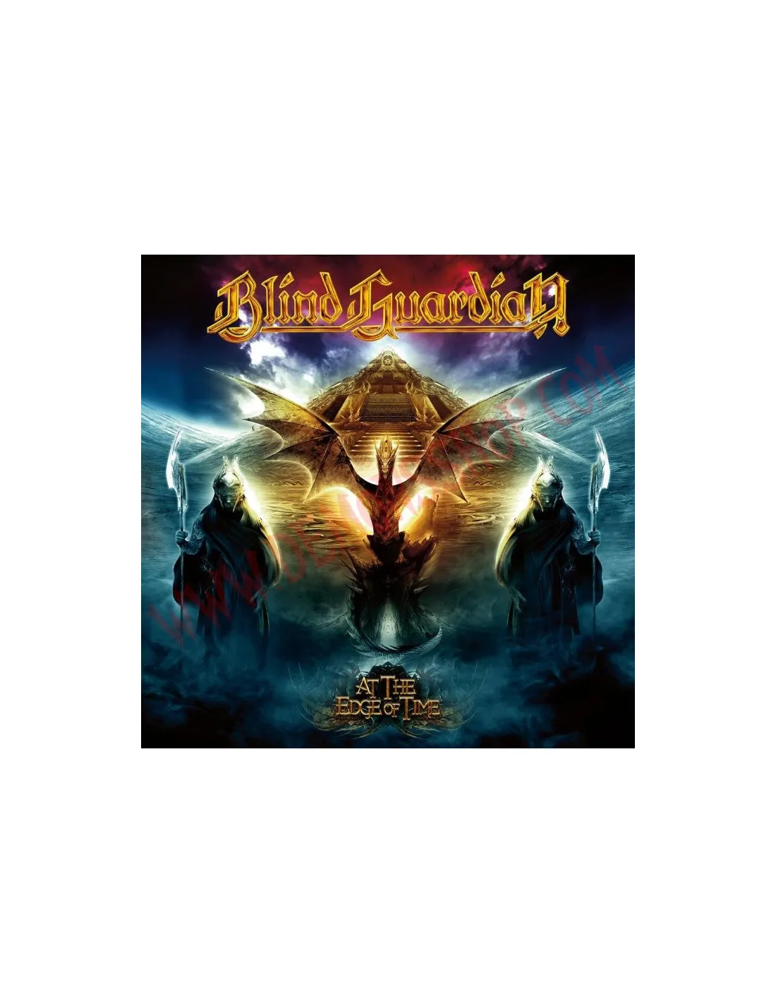 CD BLIND GUARDIAN  AT THE EDGE OF TIME