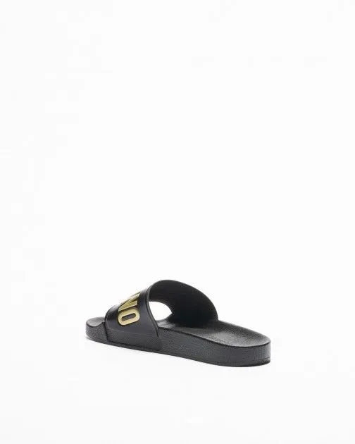 Chanclas pala Moschino MA28022G1C Negro