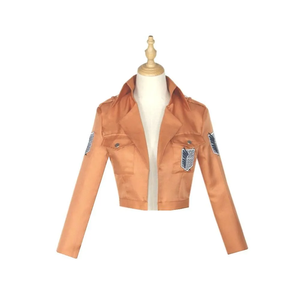 Chaqueta Attack On Titan Survey Corps Mikasa Uniform Cos