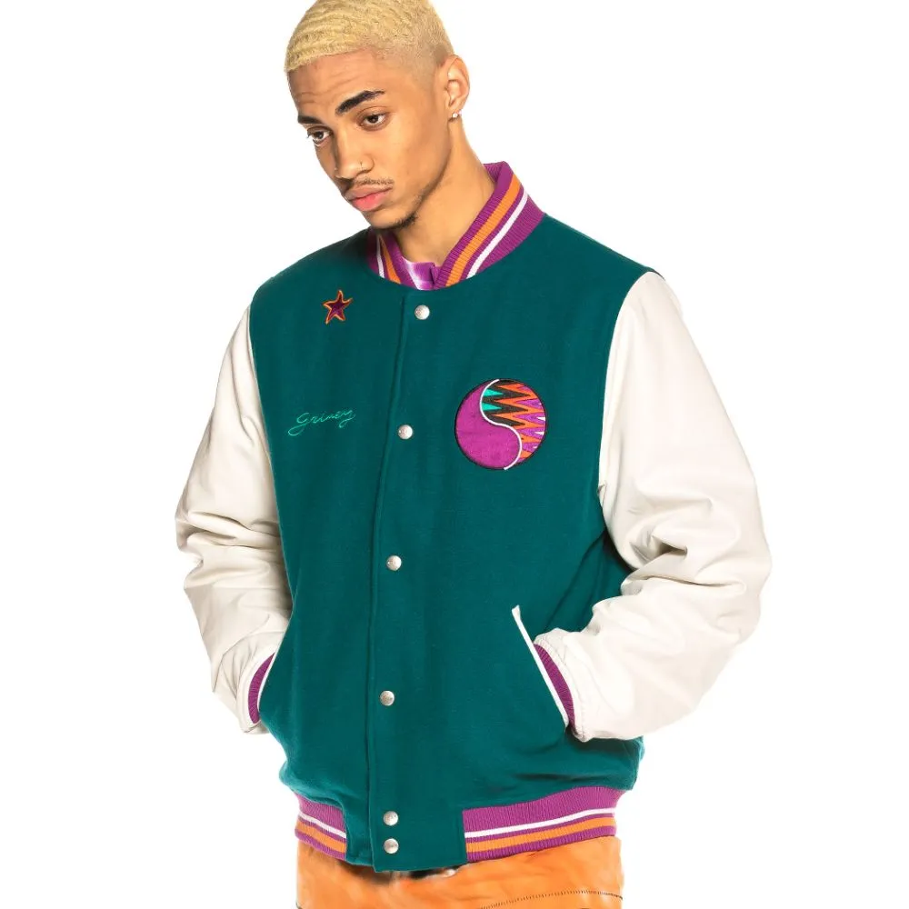 Chaqueta Baseball Grimey Acknowledge SS20 Green