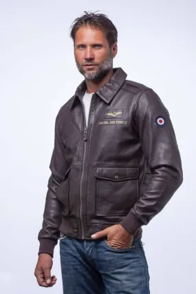 Chaqueta Hombre Royal Air Force Wittle Dark Brown