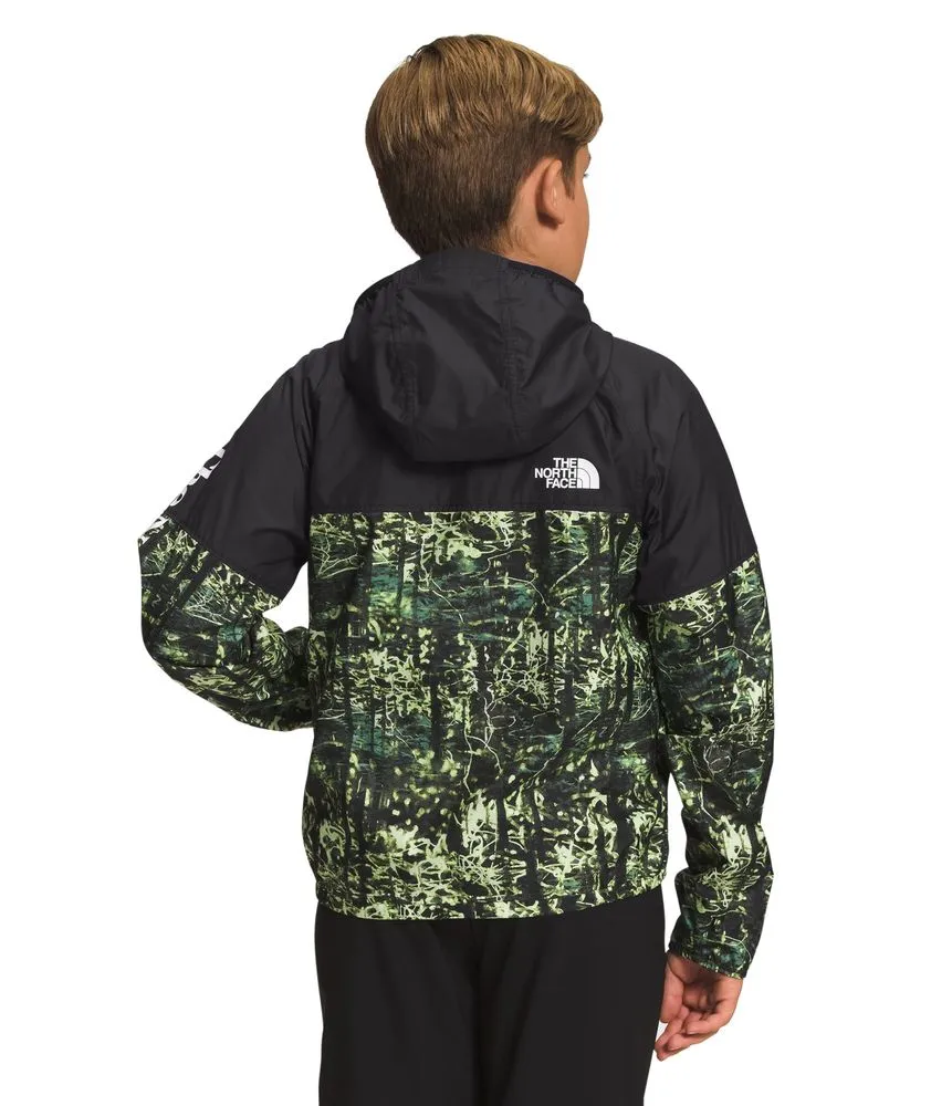 Chaqueta Never Stop Hooded Wind Rompevientos Verde Niño The North Face