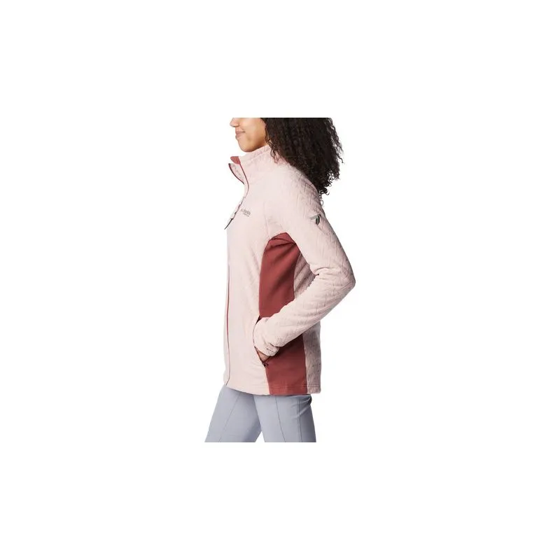 Chaqueta polar Columbia Titan Pass 3.0 (Dusty Pink, Beetroot)