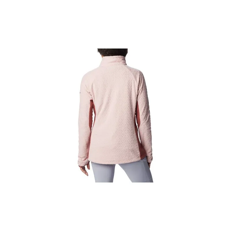 Chaqueta polar Columbia Titan Pass 3.0 (Dusty Pink, Beetroot)