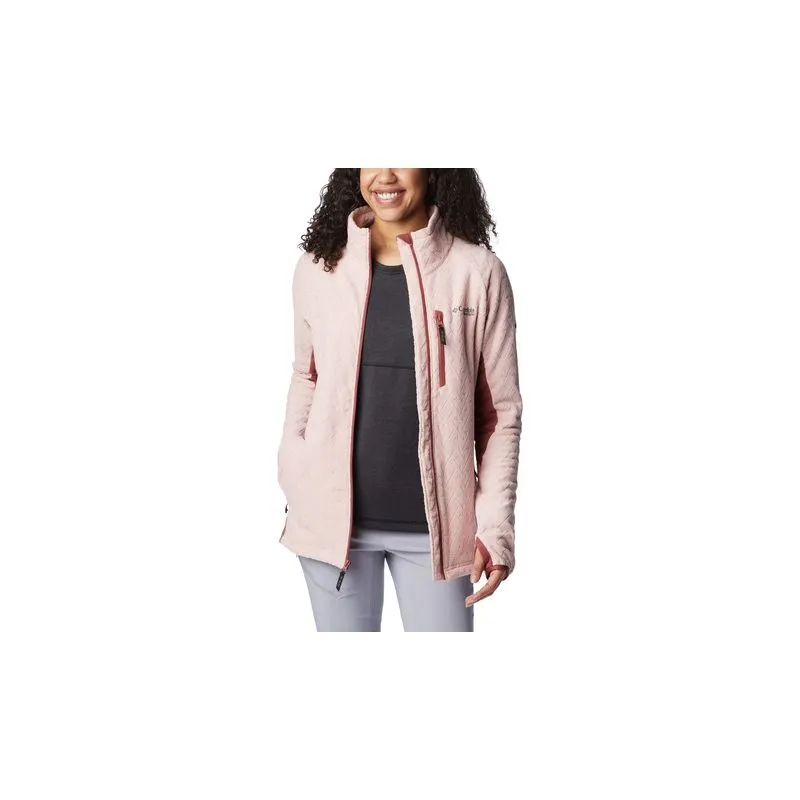 Chaqueta polar Columbia Titan Pass 3.0 (Dusty Pink, Beetroot)