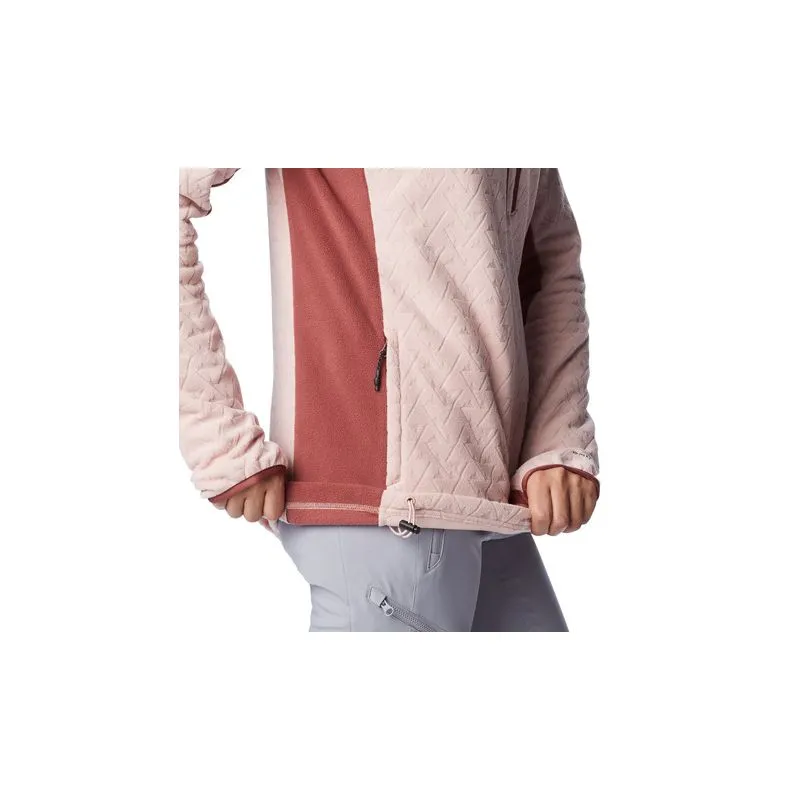 Chaqueta polar Columbia Titan Pass 3.0 (Dusty Pink, Beetroot)