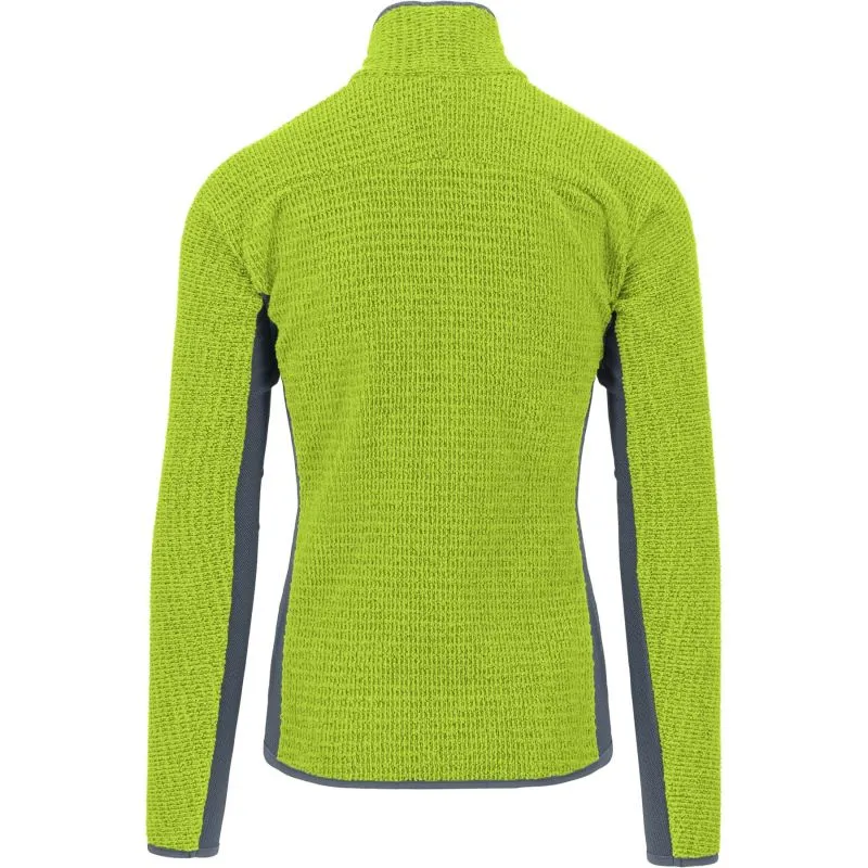 Chaqueta polar para hombre Karpos Vertice (verde lima/pizarra oscuro)