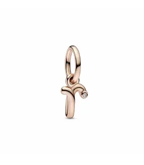 Charm Colgante Pandora rose Letra Minúscula r del Alfabeto - 782477C01