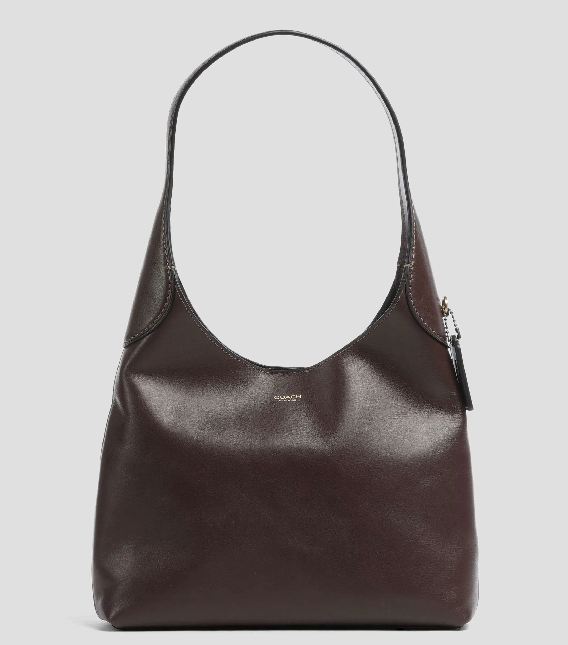 Coach Bolso shoulder café obscuro en piel Brooklyn 28 Mujer