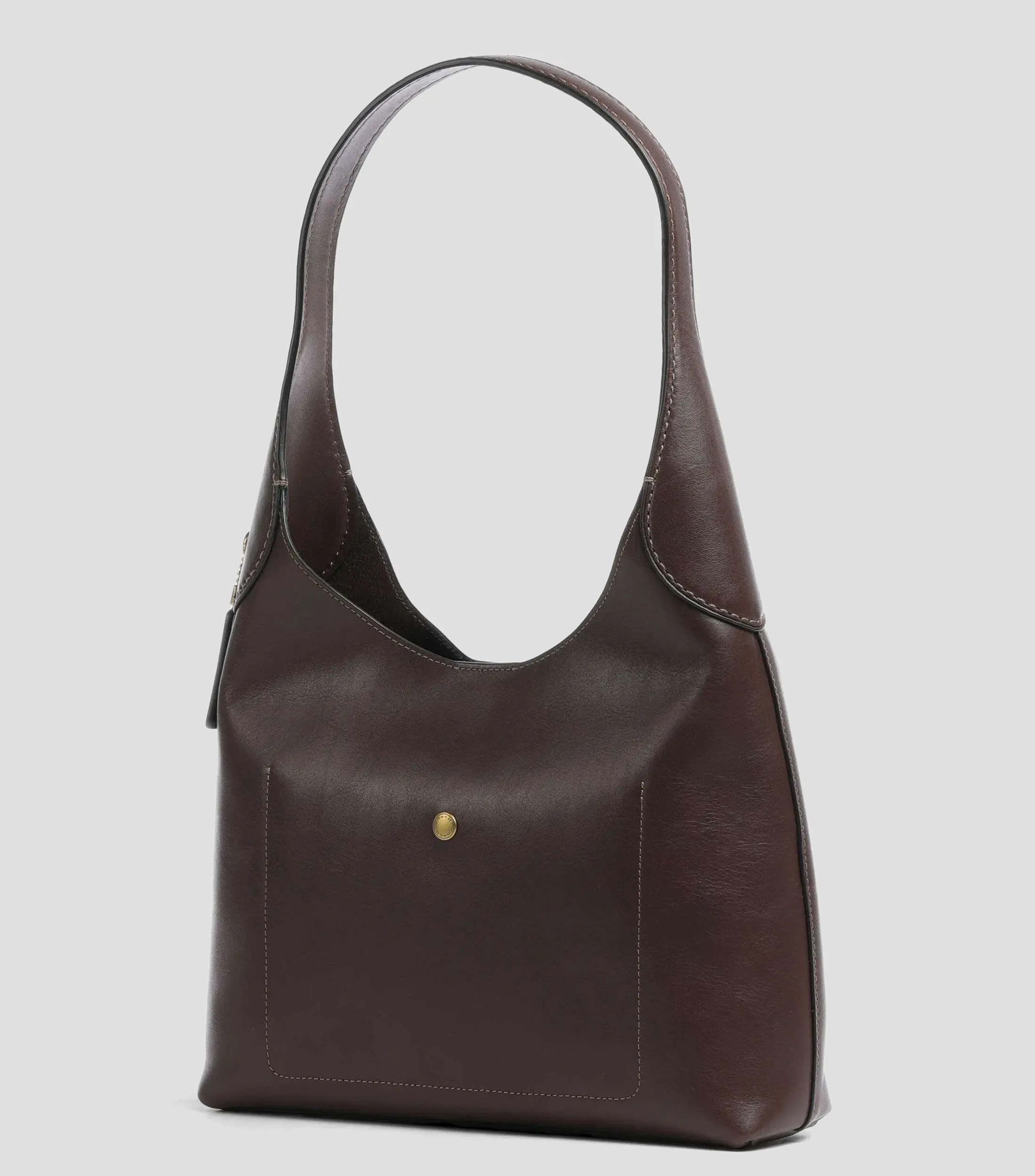 Coach Bolso shoulder café obscuro en piel Brooklyn 28 Mujer