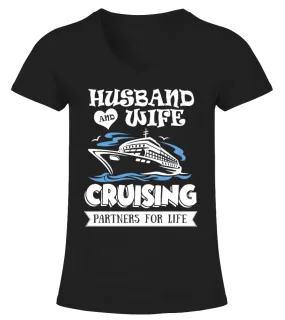 Cruising Partners For Life Camiseta cuello pico Mujer